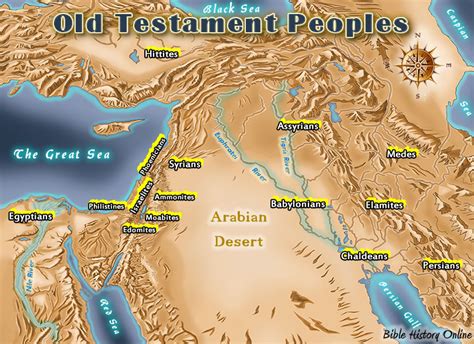 The Old Testament World Map What Is A Map Scale