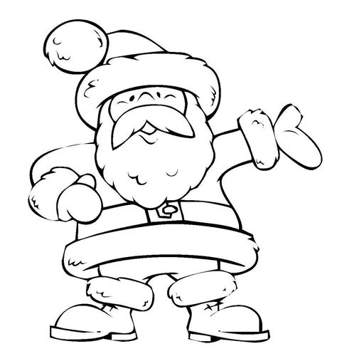 Added april 14, 2016 at 7:40 pm. Kostenlose Malvorlage Weihnachten: Lustiger Weihnachtsmann zum Ausmalen