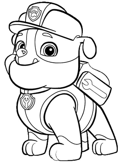PAW Patrol Coloring Pages 21 - Print Color Craft