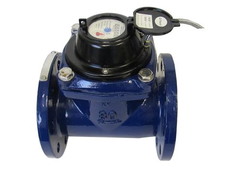 4 Totalizing Water Meter With Pulse Output Flanged