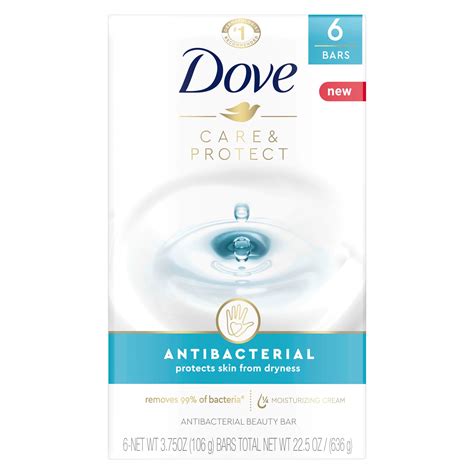 Dove Care And Protect Antibacterial Bar Soap Shop Cleansers And Soaps At