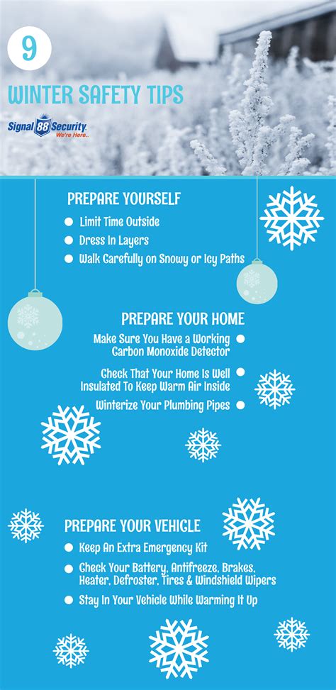 Security 101 Winter Safety Tips