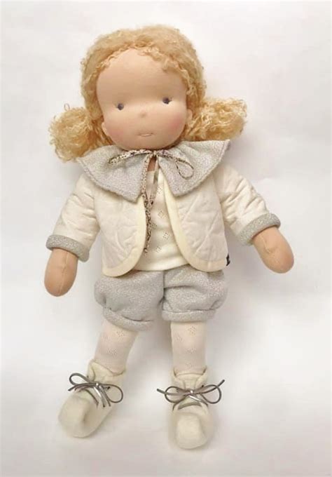Lucie A 1642 Cm Tall Handmade Waldorf Doll Adopted Dolls Monpilou
