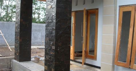 Explore more searches like tiang teras profilan. Model Tiang Teras Keramik Batu Alam : Desain Dinding Batu ...