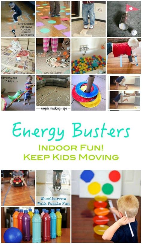 Energy Busters Indoor Activities Get Kids Moving Emma Owl Indoor