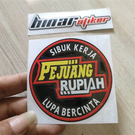 STIKER CUTTING VIRAL PEJUANG RUPIAH | Lazada Indonesia
