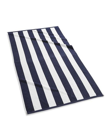 Hotel Luxury Collection Hamptons Navy And White Stripe Beach Towels