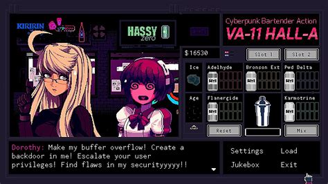 Va 11 Hall A Cyberpunk Bartender Action Review Pour Me Another Va