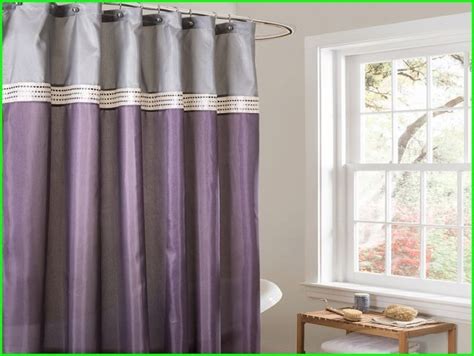 Purple And Gray Shower Curtain Brown Shower Curtain