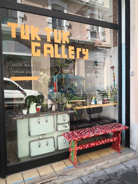 Tuk Tuk Gallery cantine khmère Restaurants vegan Grenoble