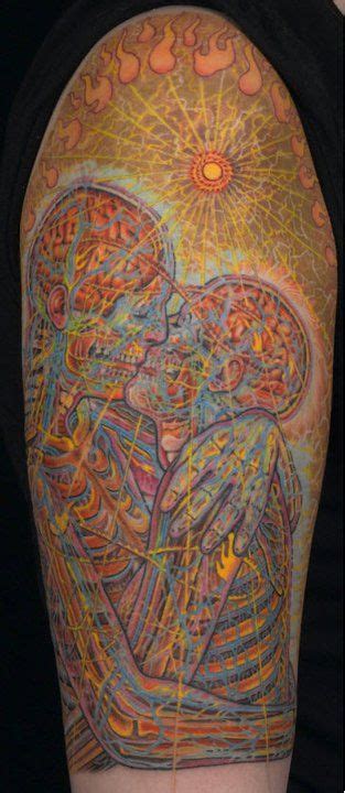 tattoo alex grey is one of my favorite artists and this is an amazing rendition of his piece