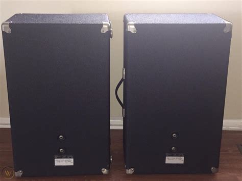 Two Peavey Model Pt Pa Speakers Monitors Local Pickup Only