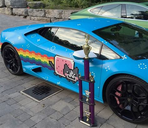 #purracan in the sekanskin booth at @importfest_2015. Deadmau5' Lamborghini Huracán Wins An Award | Motrolix