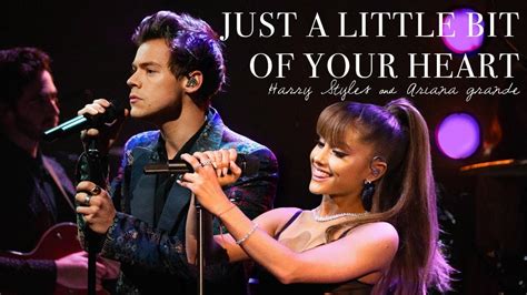 Johan carlsson, edward styles official ariana grande website: Just a Little Bit of your Heart || Harry Styles & Ariana ...