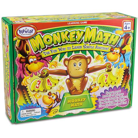 Monkey Math Ppy50101 Popular Playthings