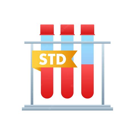 Premium Vector Std For Banner Designstd Sexual Transmitted Disease Vector Icon