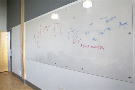 Whiteboard 5 Plexiglass Wall White Board Custom Whiteboard