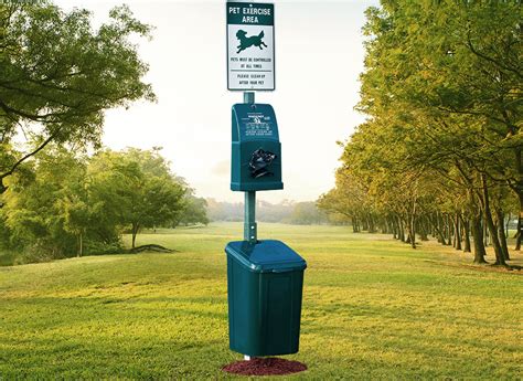 What is a pet waste station? Dog Waste Stations | American Recycled Products