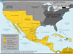Viceroyalty Of New Spain Map - Coastal Map World