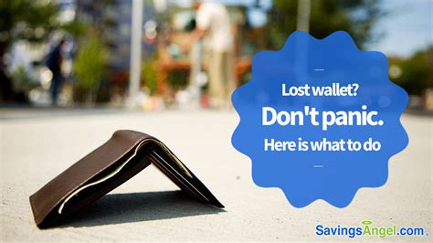 Lost Wallet Dont Panic Here Is What To Do