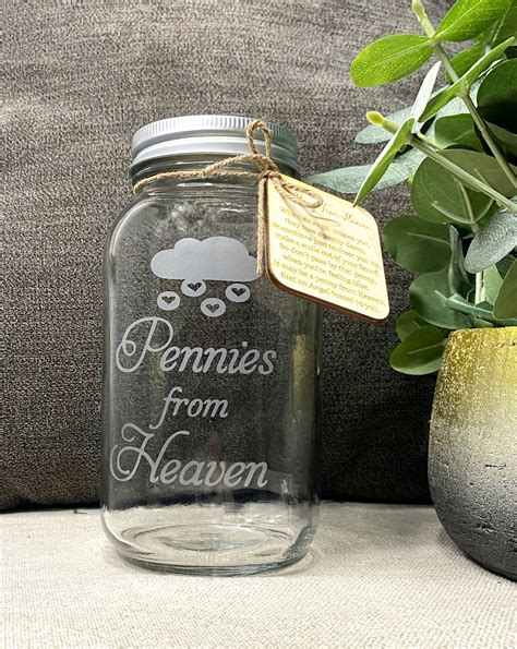 Pennies From Heaven A Special Jar To Collect The Pennies Sent From