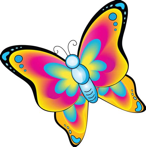 Cartoon Butterfly Clipart Best