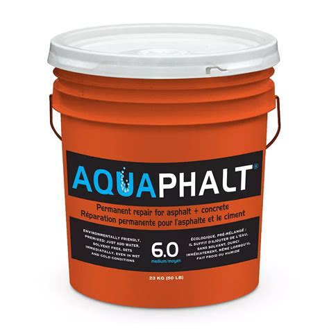 Aquaphalt 60 Medium 23 Kg Permanent Asphalt Repair Patch The Home