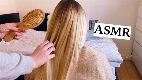 Asmr Compilation Relaxing Hair Brushing And Hair Play No Talking Youtube