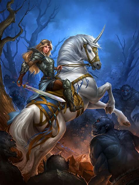 Poster By Sandara On Deviantart Fantasy Warrior