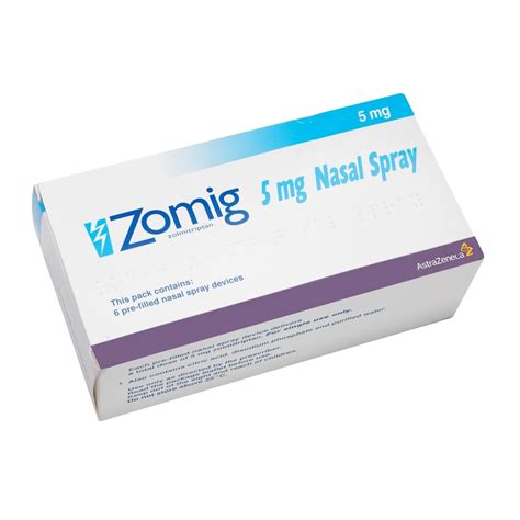 Zomig 5mg Nasal Spray Migraine Relief Treatment Uk Online Pharmacy
