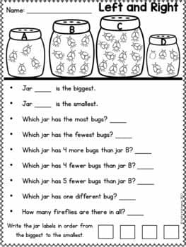 First Grade Math Worksheets and Literacy Worksheets ...