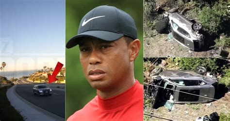 Video Shows How Tiger Woods Was Driving Before Crash Game 7