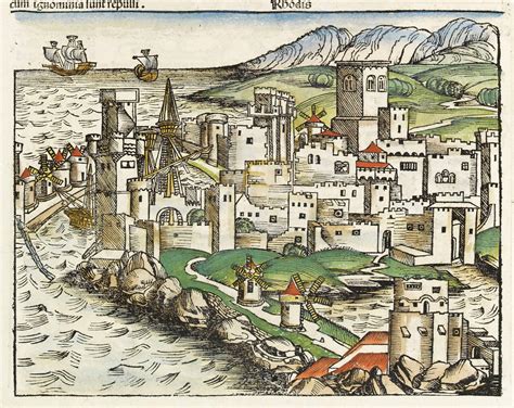 The Medieval Town Of Rhodes