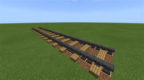 How To Make Railroad In Minecraft