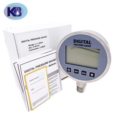 High Accuracy Hydraulic Digital Pressure Gauge With Data Logger China