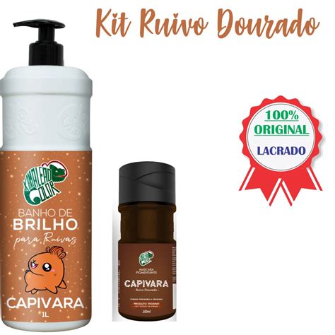 Banho De Brilho L Tonalizante Capivara Ml Kamale O Color Beecost