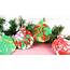 DIY Marbled Cardboard Christmas Ornaments