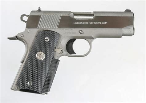 Sold Price Colt Lightweight Officers Acp Pistol 45 Acp April 2