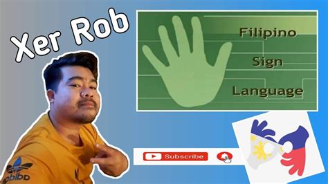 Filipino Sign Languagealphabet Tutorial Part 1 Youtube