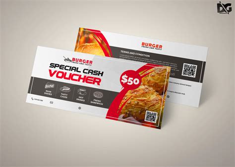 Issuing a gift voucher is a way of promoting and meeting more customers.the offers and discounts all fall under these advertising and promotion campaigns. Free PSD Burger Gift Card Template | Free PSD Freebies Mockup