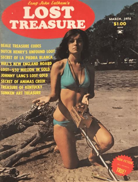 1976 ~ lost treasure magazine ~ march eborn books