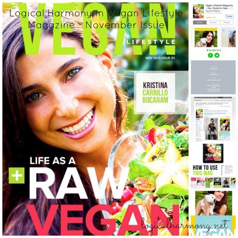 Logical Harmony in Vegan Lifestyle Magazine - November ...