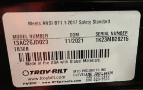 Mtd Recalls Craftsman And Troy Bilt Riding Lawn Mowers Due To Crash