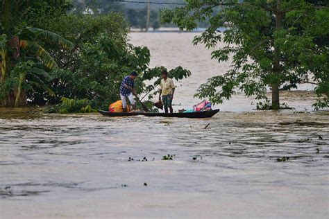 Assam Floods Heavy Downpour Wreaks Havoc Over 6 Lakh Affected Across 27 Districts Key Points