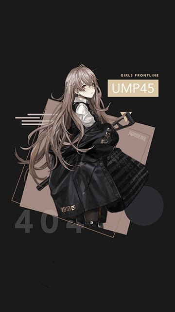 Ump45 Girls Frontline Wallpaper Korigengi — Anime Wallpaper Hd Source