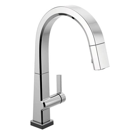Here are the four touch, touchless and motion sensor kitchen faucets reviews. Delta Pivotal Single-Handle Pull-Down Sprayer Kitchen ...