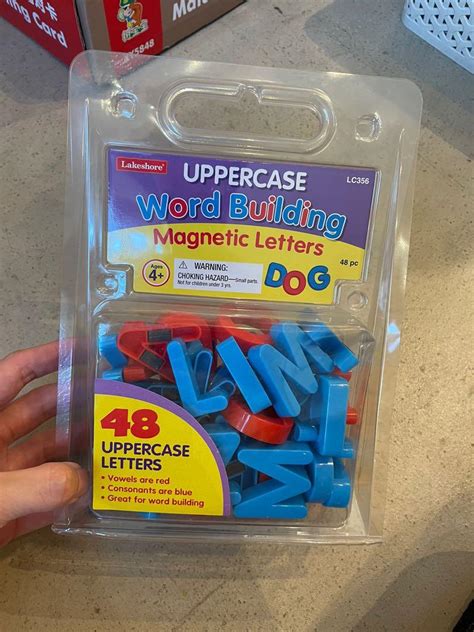 Bnib Lakeshore Uppercase Word Building Magnetic Letters Hobbies