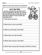 Each unit contains a cryptogram, spelling, vocabulary quiz, word chop, word scramble, word list, and word search worksheet. English comprehension worksheet for Kindergarten and Grade 1 | Teaching Resources