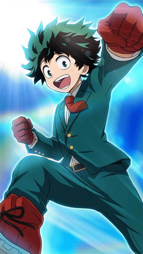Boku No Hero Academia Midoriya Izuku Personajes De Anime Dibujos