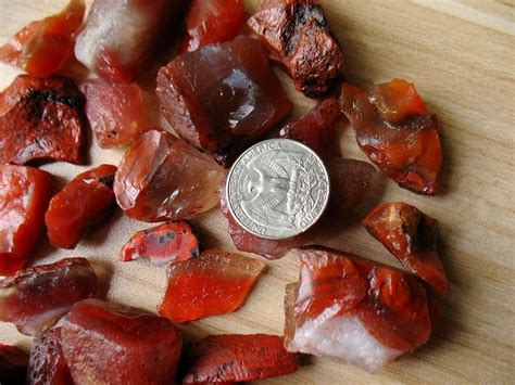 raw fire agate stone rough natural red agate chunk stone etsy